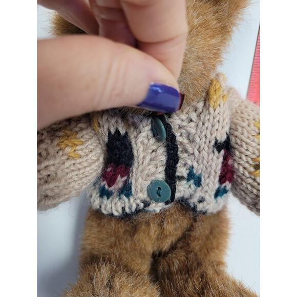 Boyds Bears Archive Collection Wilson Bear Golden Teddy Award Winner Articulated - Picture 5 of 8